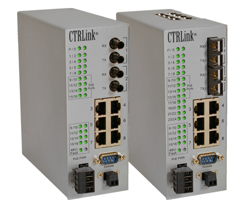 自动化交换机系列 — PoE和高端口密度